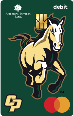 Cal Poly Mustangs Debit Card